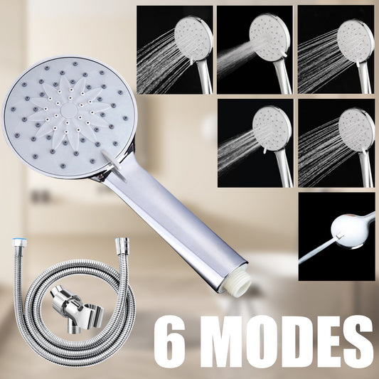 Weak Shower Fix: 6-Spray High Pressure Handheld Shower Head product photo 2