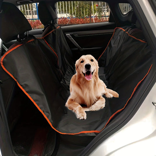 Stop Fur & Scratches: Waterproof Dog Car Seat Cover for Back Seat product photo 2