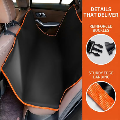 Stop Fur & Scratches: Waterproof Dog Car Seat Cover for Back Seat product photo 4