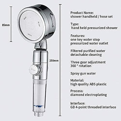 Stronger Spray, Softer Water: Filtered High Pressure Shower Head product photo 2