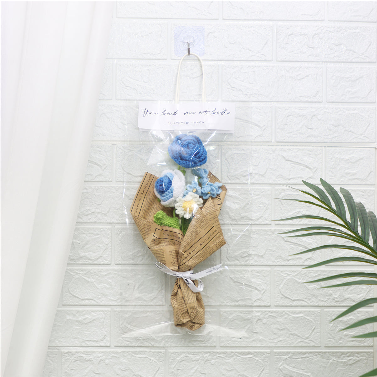 Never-Wilt Crochet Flower Bouquet - Handmade Gift for Birthdays product photo 4