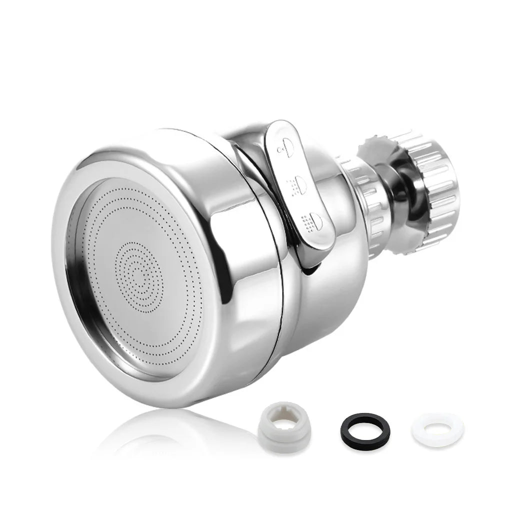 Stop the Splash: 360° Swivel Kitchen Faucet Aerator, 3 Spray Modes