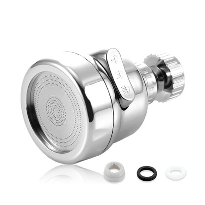 Stop the Splash: 360° Swivel Kitchen Faucet Aerator, 3 Spray Modes