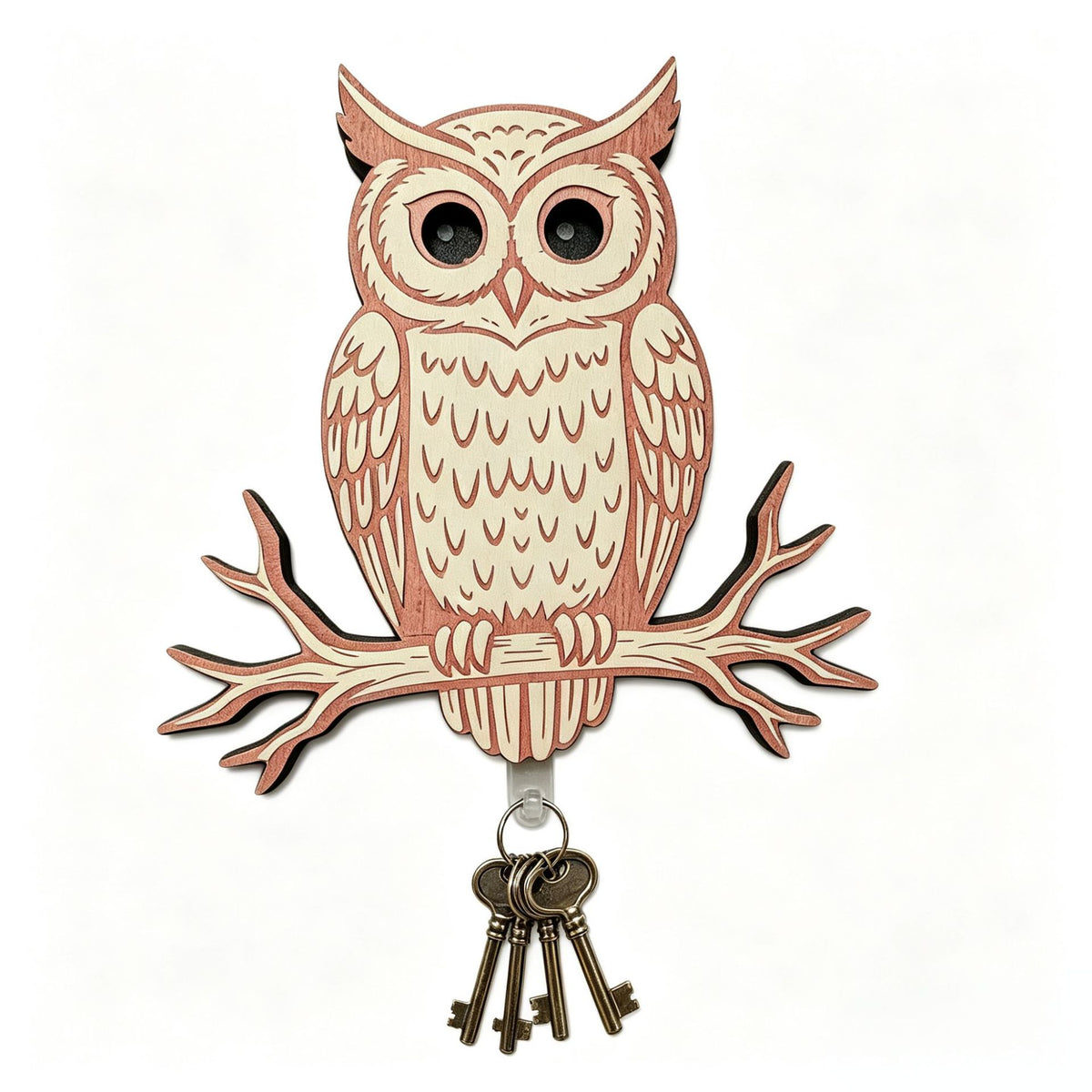 Stop Hunting for Keys: Decorative Wall Key Holder (2-Pack) — product photo 4
