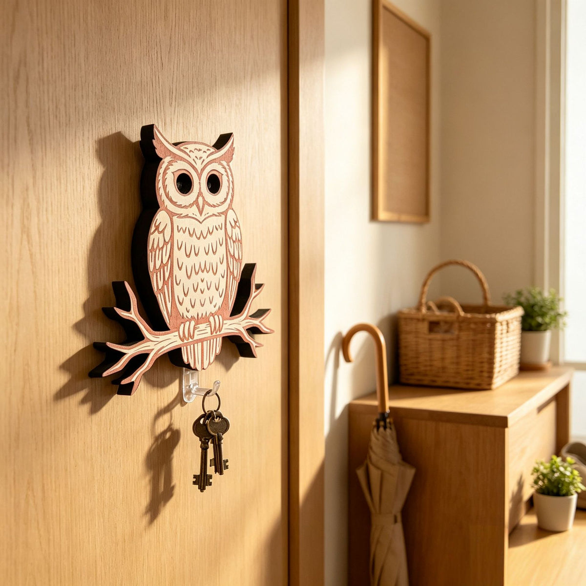 Stop Hunting for Keys: Decorative Wall Key Holder (2-Pack) — product photo 1