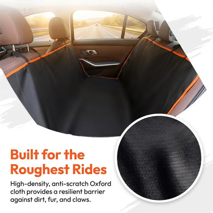 Stop Fur & Scratches: Waterproof Dog Car Seat Cover for Back Seat product photo 5